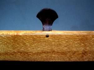 Jewelry box handle detail